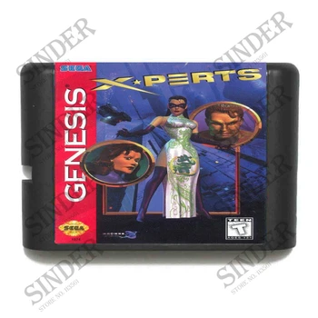 XPerts 16 bit MD Oyun Kartı Için Sega Mega Sürücü Genesis