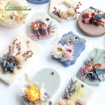 DIY Molde De silikon kalıp Aromatik Alçı El Sabunu Kalıp Aromaterapi Kalıp silikon kalıp Kek Dekorasyon Araçları Boya Çiçekler