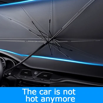 Araba Güneş Gölge Koruyucu Şemsiye Otomatik Ön Cam Güneşlik Kapakları Araba Güneş Koruyucu İç Cam Koruma Aksesuarları