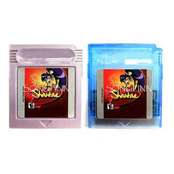 Shantae Bellek Kartuşu İngilizce İspanyolca ESP Dili 16 Bit el video oyunu Konsolu Kart Aksesuarları