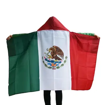 Meksika Ulusal Bayrak Pelerin Vücut Bayrak Afiş Yeni 3x5ft Polyester Fanlar Bayrak Pelerin özel bayrak