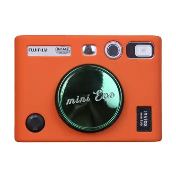 Mini EVO Aksesuarları Kamera silikon kılıf Çanta Koruyucu Kapak için Fujifilm Instax Mini EVO Kamera