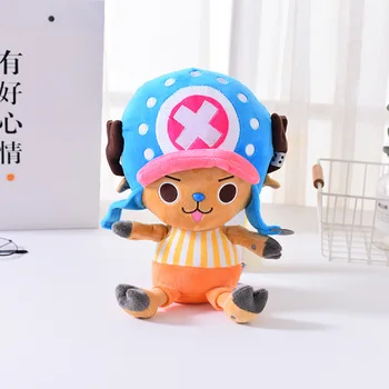 30cm Anime Tek Parça Peluş Chopper Oyuncaklar Yeni Stil Süper Yumuşak Bebek Dolması japon animesi Figürü Çocuk Oyuncakları Hediye Çocuklar için erkek