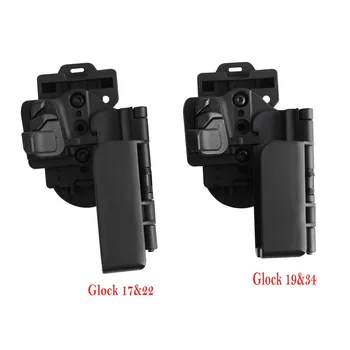 Taktik Tabanca Kılıfı Glock 17 22/19 34 Tabanca Kılıfı Hızlı Beraberlik Kemerler Bel Kılıfı Airsoft Avcılık Ekipmanları Silah Çantası Kılıfları