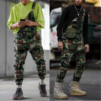 Tulum Erkek Tulum 2022 Yeni Moda Askeri Taktik Kamuflaj Pamuk Rahat Erkek Pantolon Tulum roupa masculina Artı Boyutu