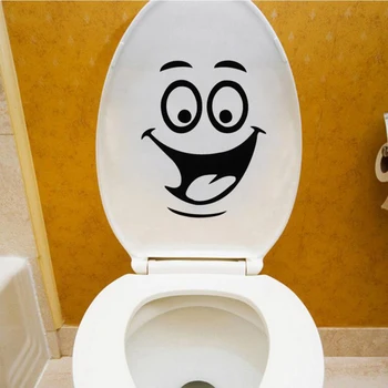 Duvar Sticker Çıkarılabilir Banyo Tuvalet Koltuk Sanat Hafif Aşınmaya dayanıklı Ev Dekor Istikrarlı Mutfak Çıkartmalar Kapılar