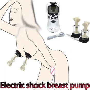 Elektrikli göğüs pompası Takım Klitoral Stimülasyon Orgazm Masturbator Meme Emme Meme Pompası göğüs büyütme pompası