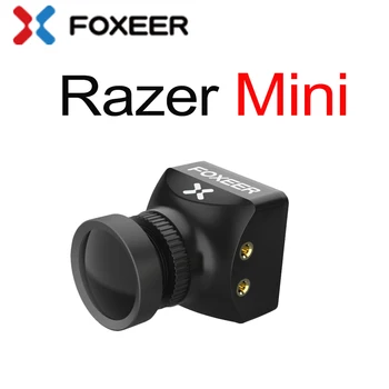 Foxeer Razer Mini HD 5MP 2.1 mm M12 1200TVL PAL NTSC 4'3 16'9 FPV Kamera OSD ile 4.5-25 V Doğal Görüntü RC FPV Yarış Drone İçin