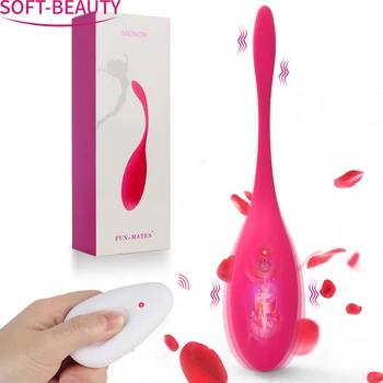 Kablosuz Uzaktan Kadın Vibratör Yumurta Vajinal g-spot Mastürbasyon Klitoris Stimülatörü Kegel Topu Ben Wa Topu Seks Oyuncakları Kadınlar İçin