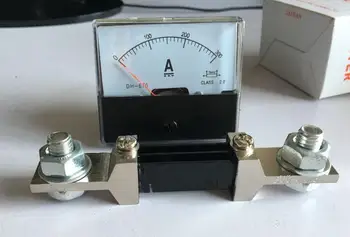 DH-670 DC 0-300A Analog Amp Panel ampermetre işaretçi tipi akım ölçer paneli + şant