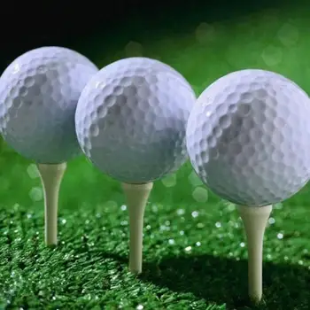 1 ADET Beyaz Golf Topu PU Topu Sünger Topu PU Topu PU Topu Uygulama Topu Köpük Kapalı PU Oyuncak Top