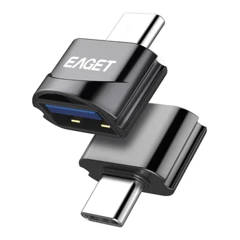 EAGET EZ02-T Tip-C Adaptörü Mikro USB3.0 Dönüştürücü Adaptör Tip C USB Veri Destek ekipmanları Tip-C arayüzü ile
