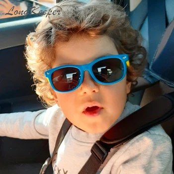 Yeni Çocuklar Polarize Güneş Gözlüğü 2020 TR90 Erkek Kız güneş gözlüğü Silikon Güvenlik Gözlükleri Hediye Çocuklar İçin Bebek UV400 Gözlük