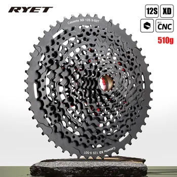 RYET Ultralight MTB Kaset 12 Hız 9-50T dağ bisikleti Freewheel Kaset Dişlisi XD Sistemi Freeewheel Bisiklet Parçası