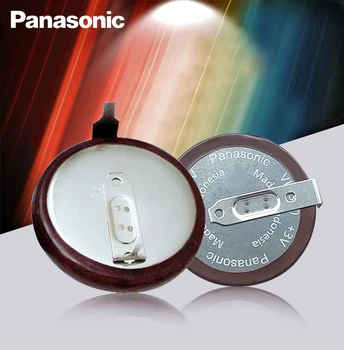 2 adet Panasonic Orijinal VL2330/HFN 3 V 50 mah 180 derece Şarj Edilebilir Pil kaliteli
