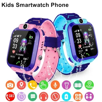Çocuklar akıllı saatler IP67 Su Geçirmez SOS Telefon İzle Sım Kart anti-kayıp İzci Erkek Kız Sağlıklı Büyümek Hediye çocuk Smartwatch