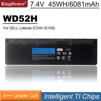 KingSener Yeni WD52H VFV59 45WH 52WH Laptop Batarya İçin DELL Latitude E7240 E7250 Serisi W57CV 0W57CV GVD76
