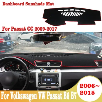 Araba dashboard işık Enstrüman platformu masası kapağı Mat Halı Volkswagen VW Passat B6 B7 2006-2015 Passat CC 2009-2017
