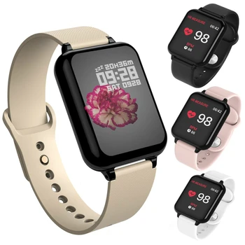 B57 I5 spor ızci akıllı saat Su Geçirmez Spor IOS Android telefon Smartwatch nabız monitörü Kan Basıncı Fonksiyonları