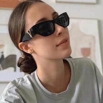 2022 Yeni Kedi Göz Güneş Kadınlar Lüks Retro Trend Marka Tasarımcısı Yaz güneş gözlüğü Erkek Kadın Shades óculos de sol UV400
