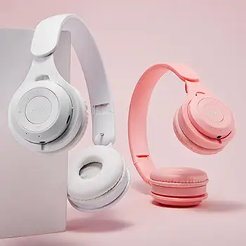 Yüksek Kaliteli stereo bas Çocuklar mikrofonlu kulaklıklar Müzik Kulaklık Çocuk Kulaklıklar Katlanabilir Taşınabilir Ücretsiz Kargo