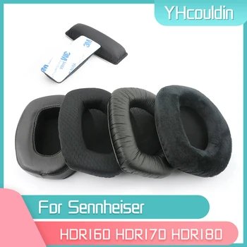 YHcouldın Kulak Yastıkları Sennheiser HDR160 HDR170 HDR180 Headpad Kulaklık Kulak Yastıkları Yedek Sünger Kadife Kulak Yastıkları