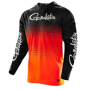 Nokta bahar yaz son uzun kollu motokros gömlek dağ bisikleti mtb Spor Jersey erkek yarış gömlek