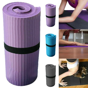Yoga Pilates Mat Thick Exercise Gym Non-Slip Workout 15mm Fitness Mats коврик для йоги Коврики Tapete Toga Esterilla Deporte Fun
