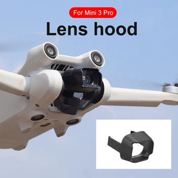 ABS Taşınabilir lens kapağı Kapaklar DJI Mini 3 Pro Drone için Koruyucu Kapak Kolay Kurulum Lens Hood Koruma Güneşlik Sabitleyici