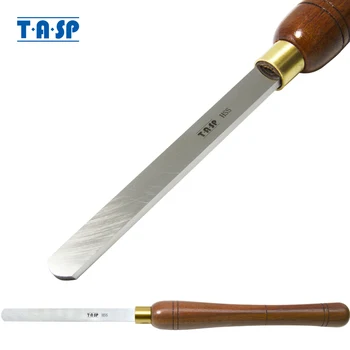 TASP 15mm Yuvarlak Burun Kazıyıcı Ağaç Araçları Yuvarlak Nokta Kase Kazıyıcı HSS Bıçağı 16mm Ağaç İşleme Torna Aracı için Ahşap Torna