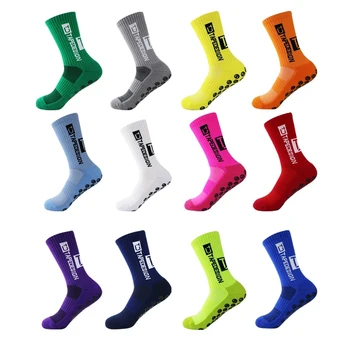 Spor çorapları Basketbol futbolcu çorapları Erkekler Ve Kadınlar Kaymaz Silikon Yuvarlak Açık Rugby Sürme Çorap Fabrika Doğrudan Satış